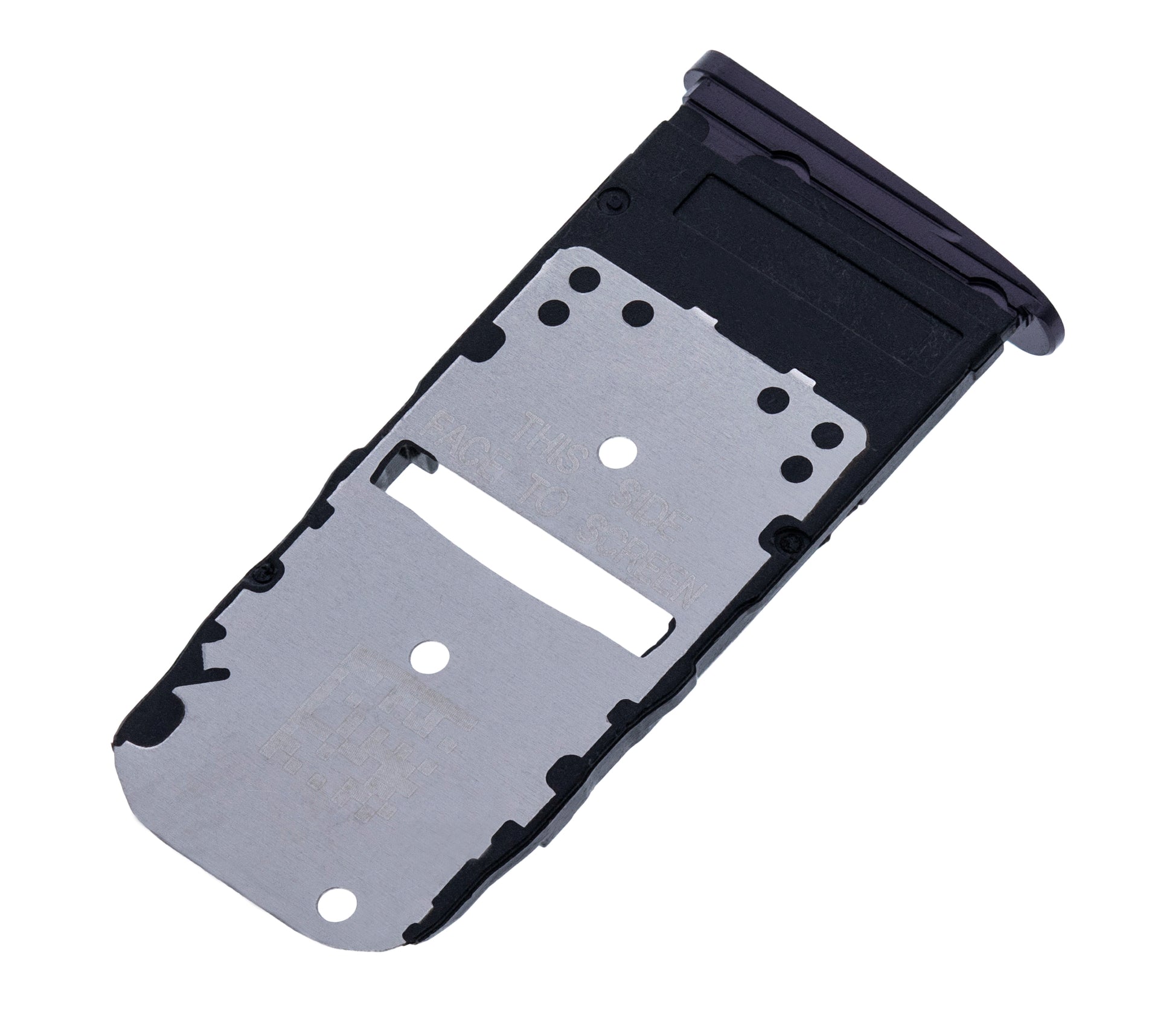 Sim Card Tray For Motorola Moto Z4 Play (2019) (Black) - Motorola replacement part, additional product view, SKU 107082049927