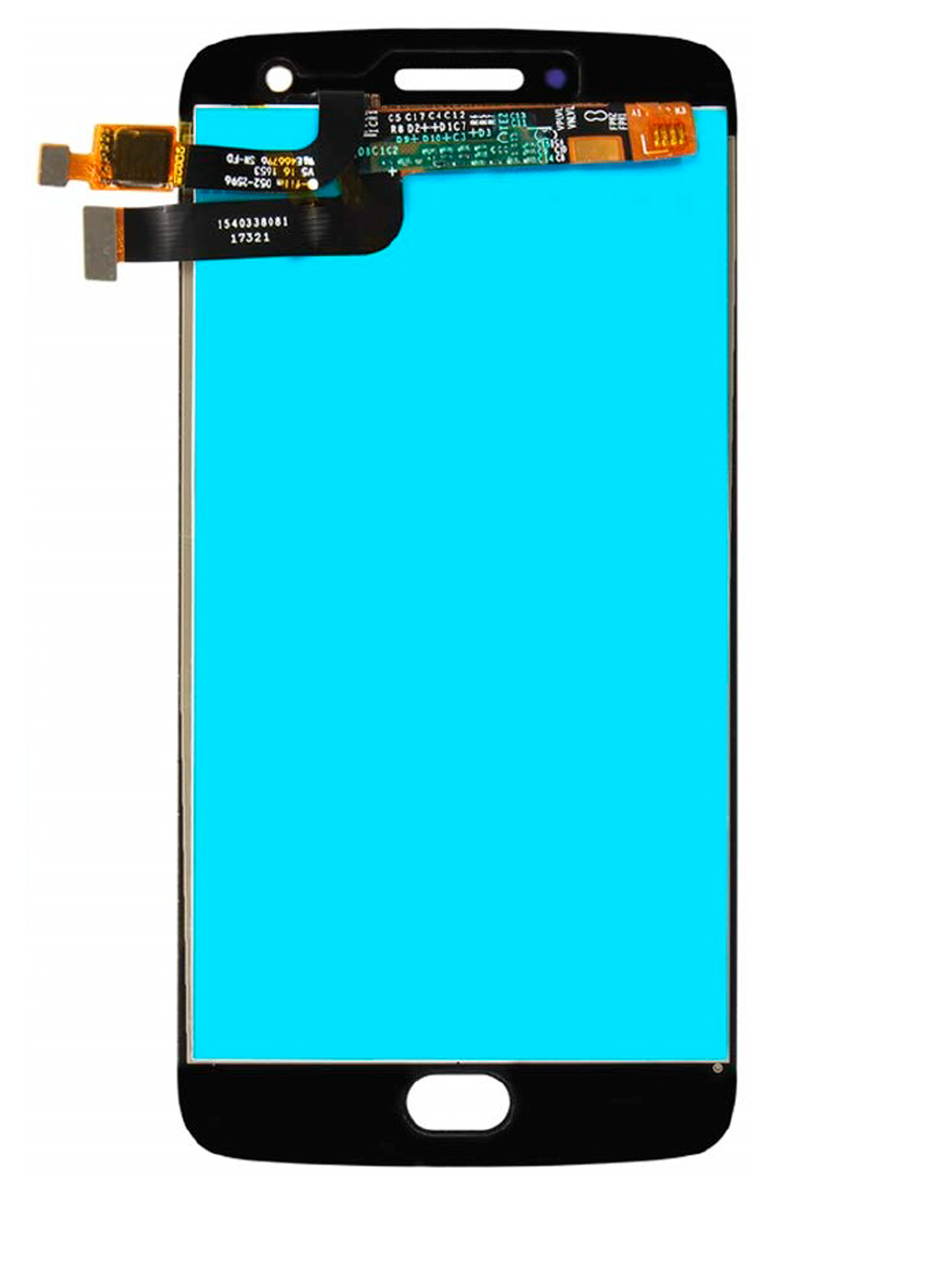 LCD Assembly Without Frame For Motorola Moto G5 Plus (XT1680 / XT1685 / 2017) (Refurbished) (Black) | compatible mobile phone replacement part | SKU 107082050501 | product image 2