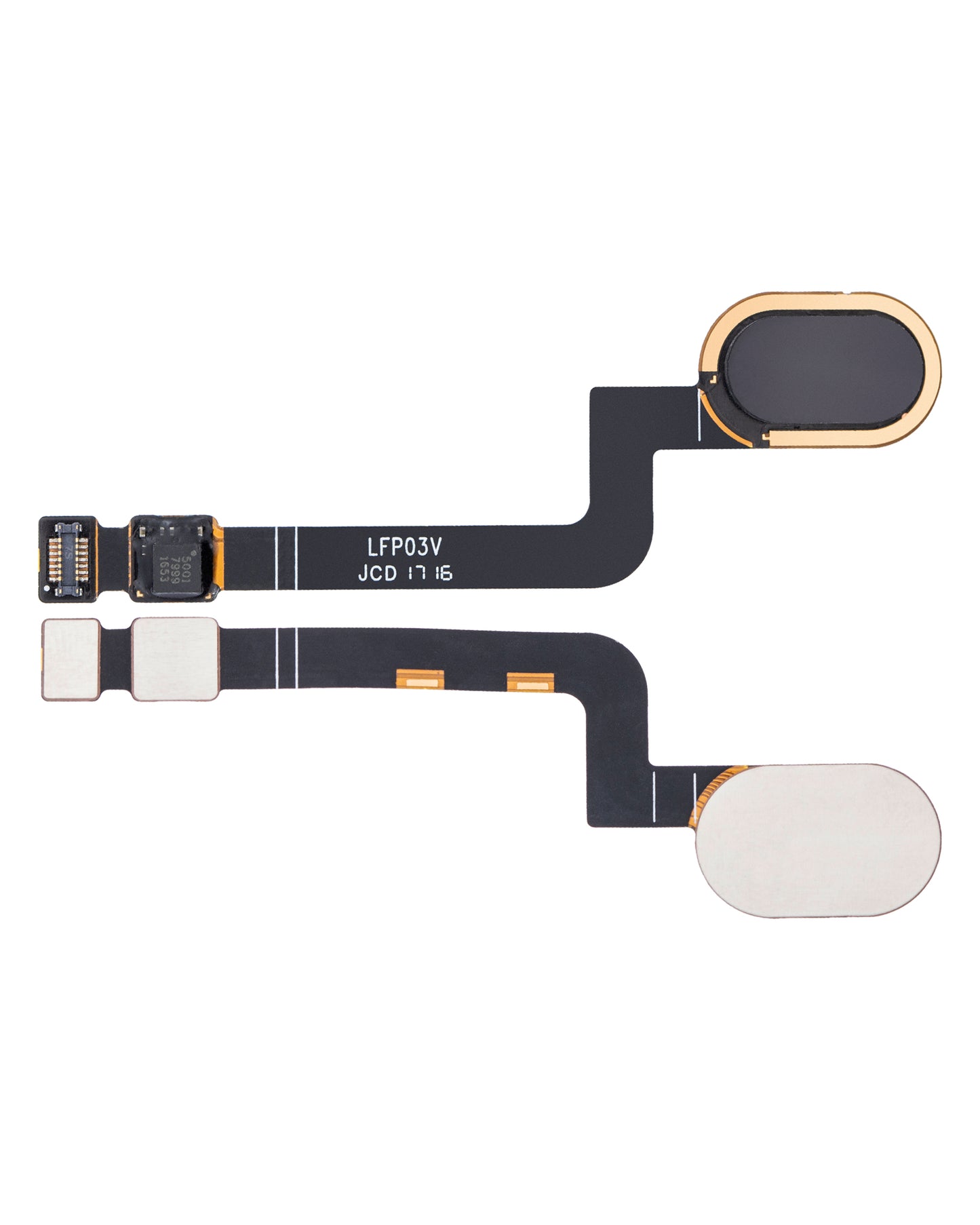 Home Button With Flex Cable For Motorola Moto G5 Plus (XT1687 / 2017) (Black) | compatible mobile phone replacement part | SKU 107082050517 | product image 6