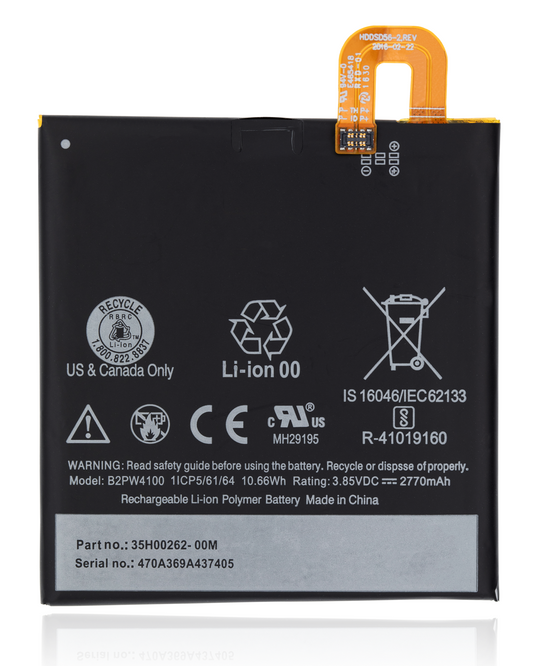 Replacement Battery For Google Pixel (B2PW4100) - replacement part product view