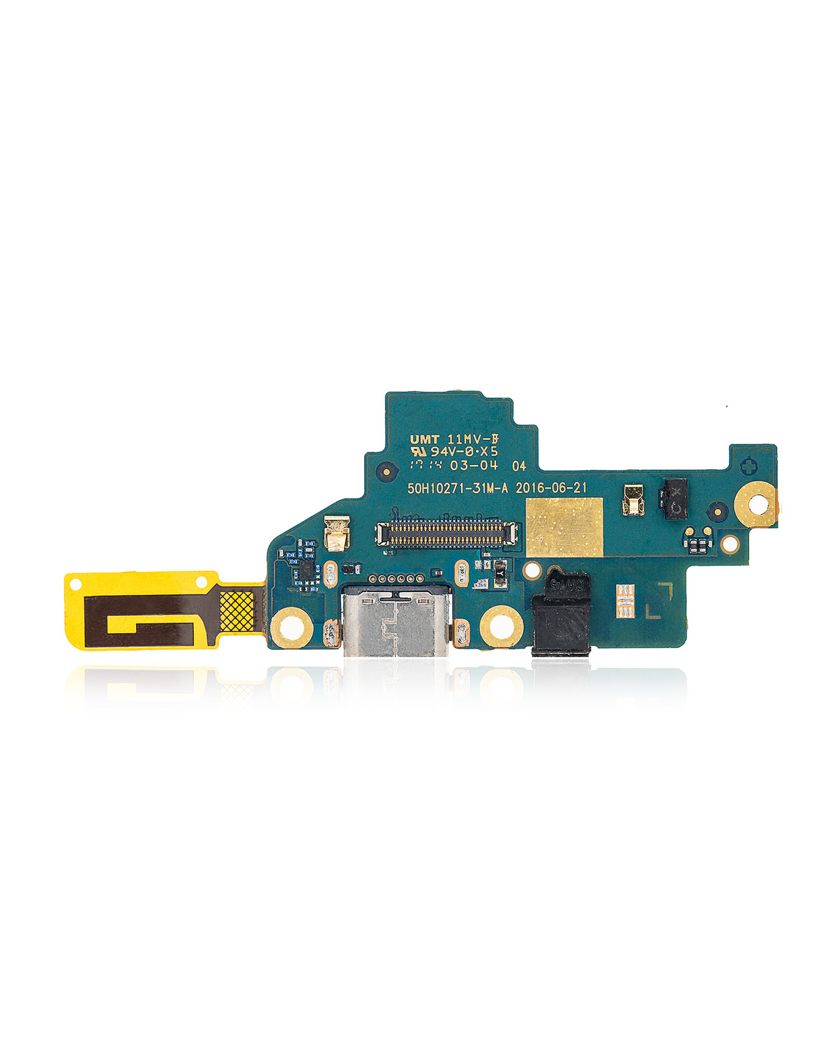 Charging Port With Board For Google Pixel - repair component detailed angle