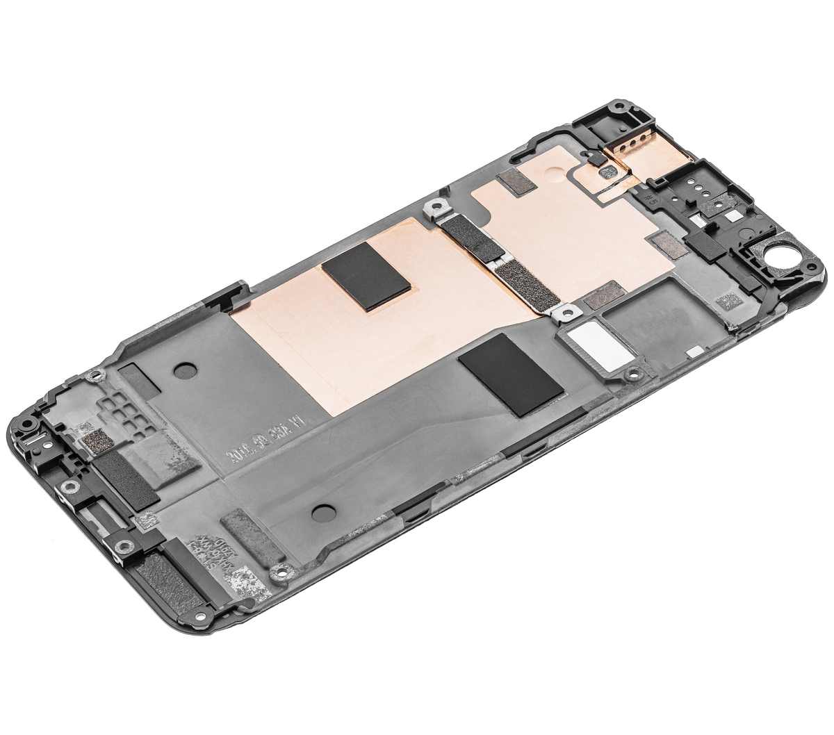 Mid Frame Housing For Google Pixel 5 - replacement component detail view