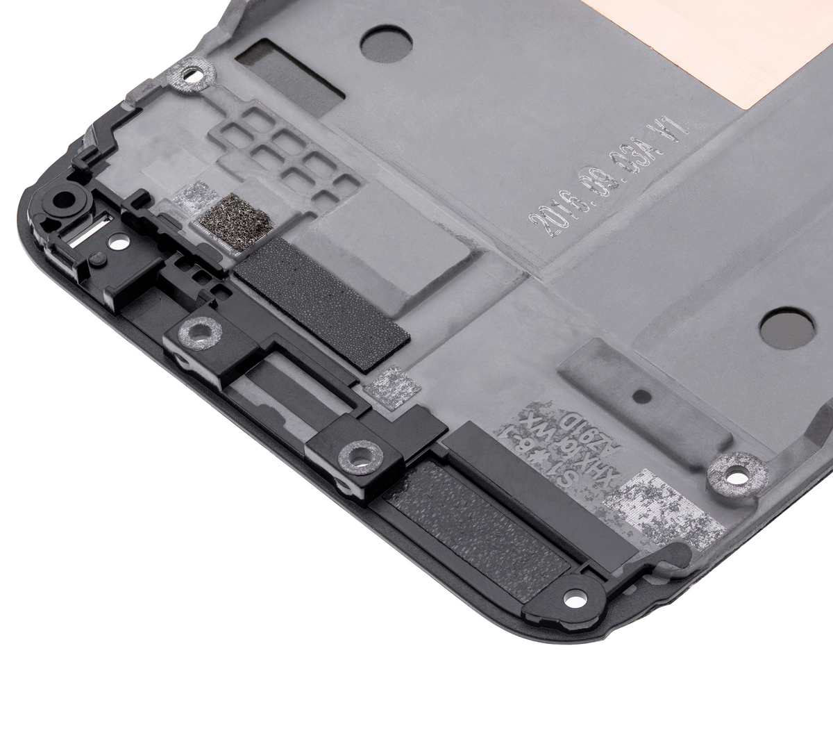 Mid Frame Housing For Google Pixel 5 - phone repair part close-up