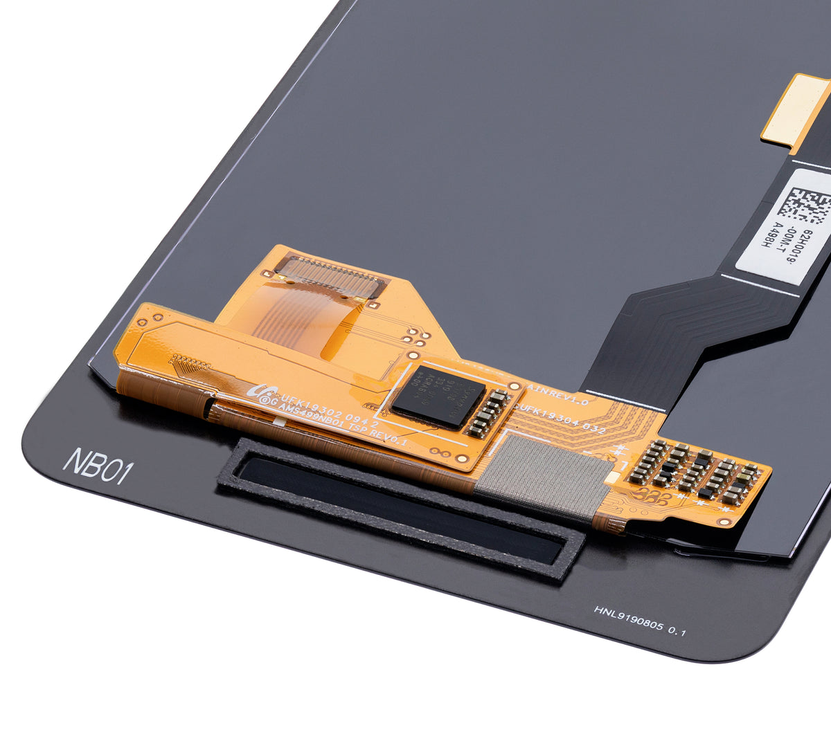 OLED Assembly Without Frame For Google Pixel 2 (Refurbished) (All Colors) - phone repair part close-up