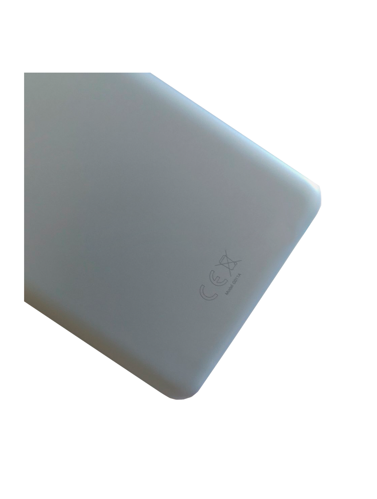 Back Housing W/ Small Components Pre-Installed For Google Pixel 2 (Used OEM Pull: Grade A) (Blue) - repair component detailed angle
