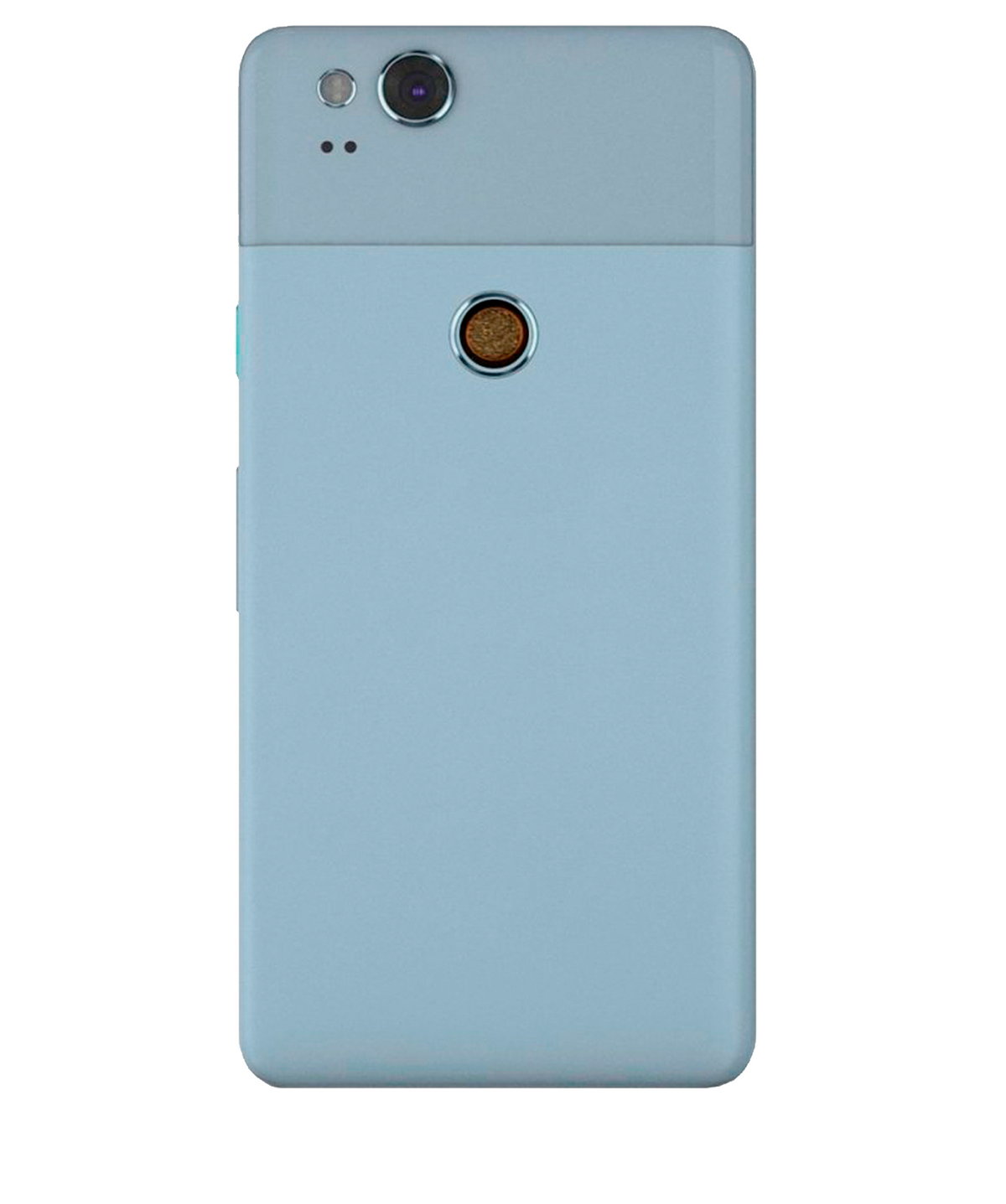 Back Housing W/ Small Components Pre-Installed For Google Pixel 2 (Used OEM Pull: Grade A) (Blue) - replacement component detail view