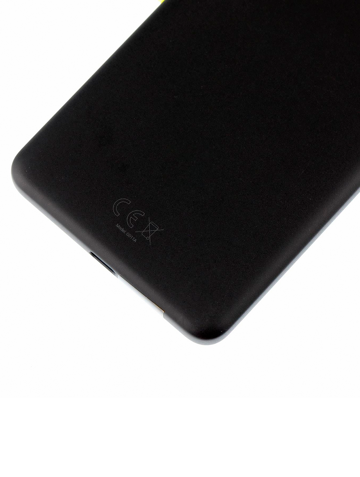 Back Housing W/ Small Components Pre-Installed For Google Pixel 2 (Used OEM Pull: Grade A) (Black) - replacement part secondary detail