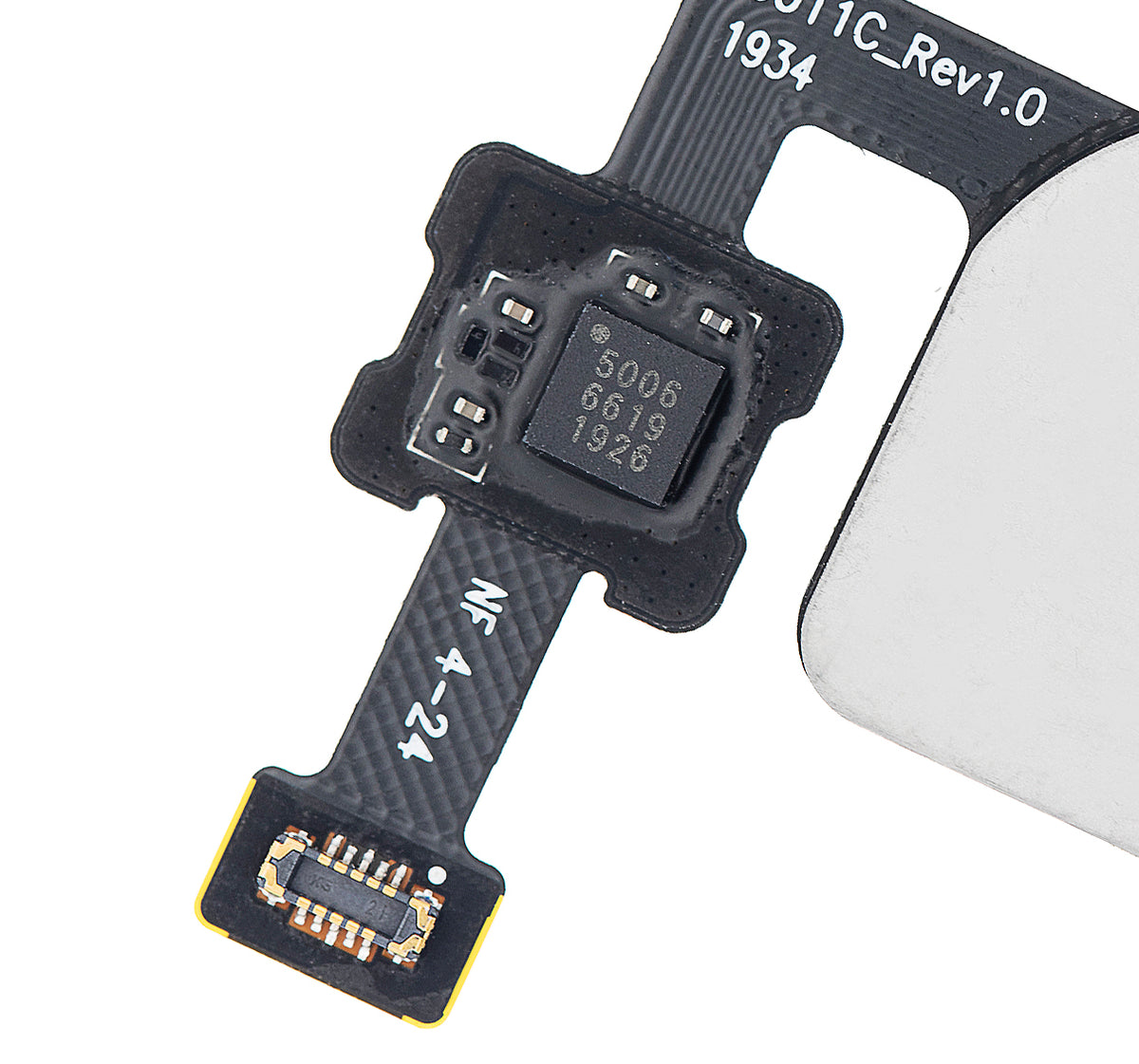 Fingerprint Sensor Flex For Google Pixel 2 XL (White) - replacement component detail view