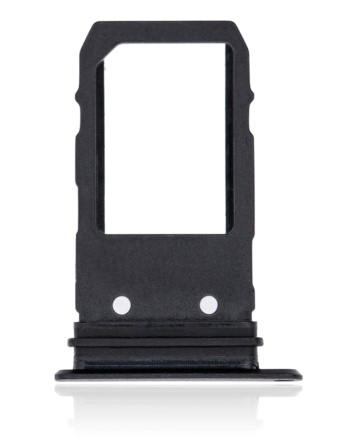 Sim Card Tray For Google Pixel 2 (Just Black) - replacement component detail view