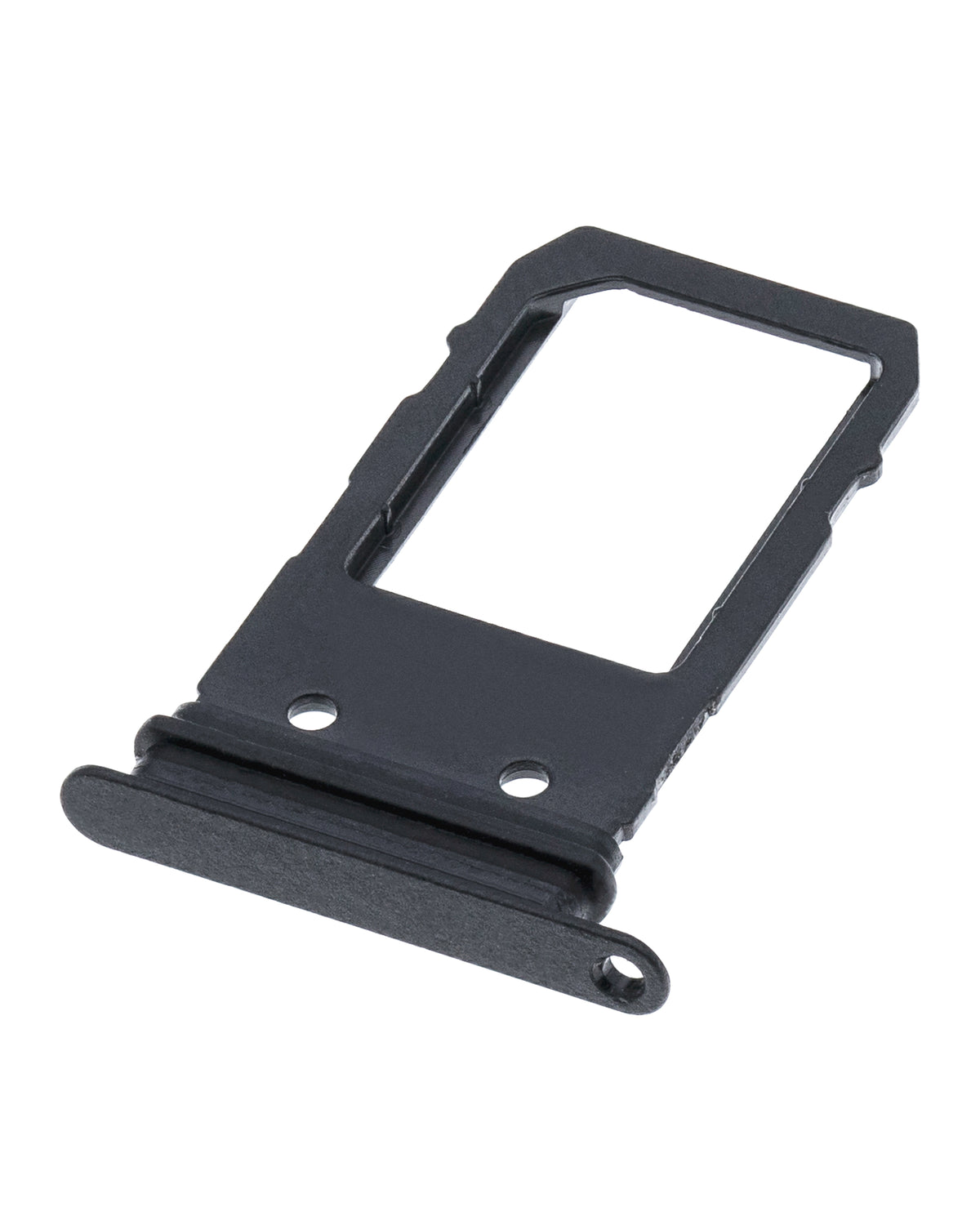 Sim Card Tray For Google Pixel 2 (Just Black) - phone repair part close-up