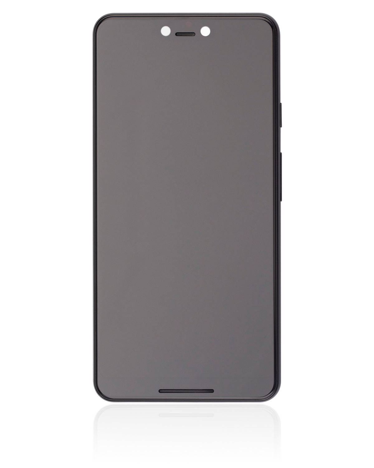 OLED Assembly With Frame For Google Pixel 3 XL (Refurbished) (Just Black) - repair component detailed angle