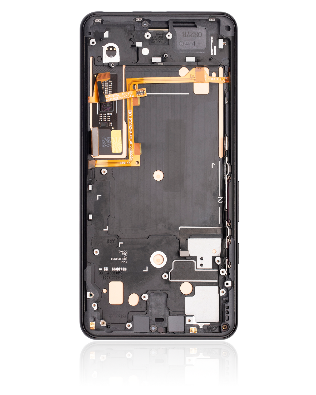 OLED Assembly With Frame For Google Pixel 3 XL (Refurbished) (Just Black) - replacement part secondary detail