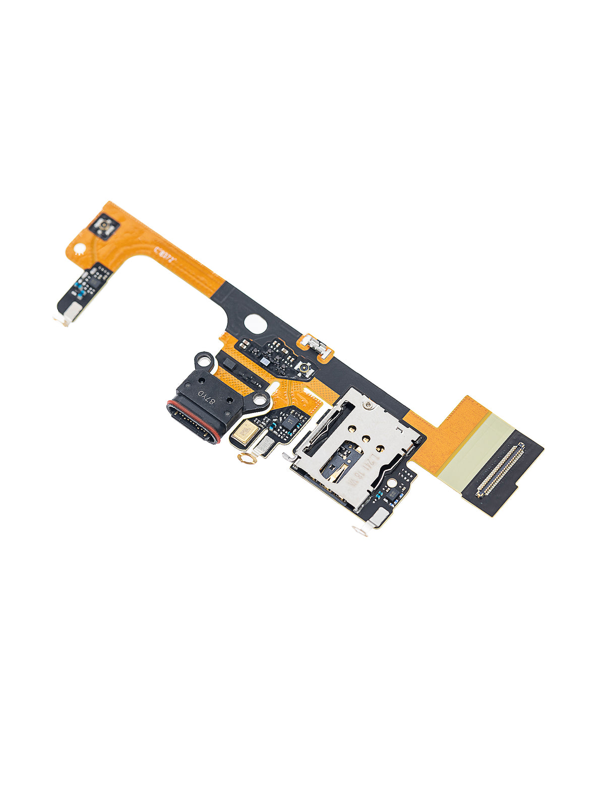 Charging Port Flex Cable For Google Pixel 3 XL - replacement part additional angle