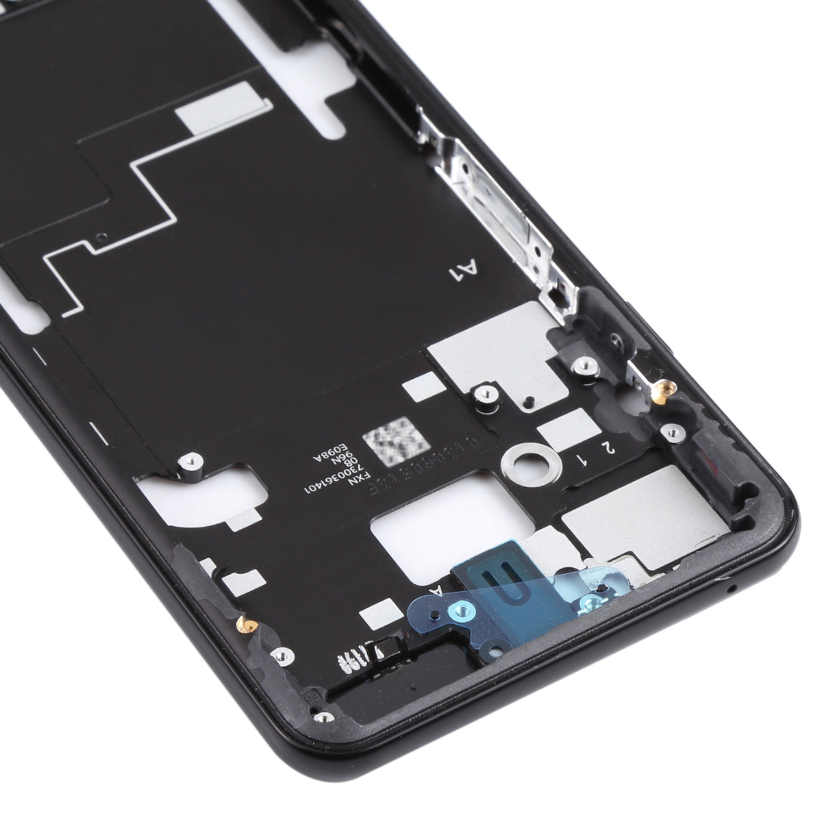 Mid Frame Housing For Google Pixel 3 XL (Just Black) - phone repair part close-up