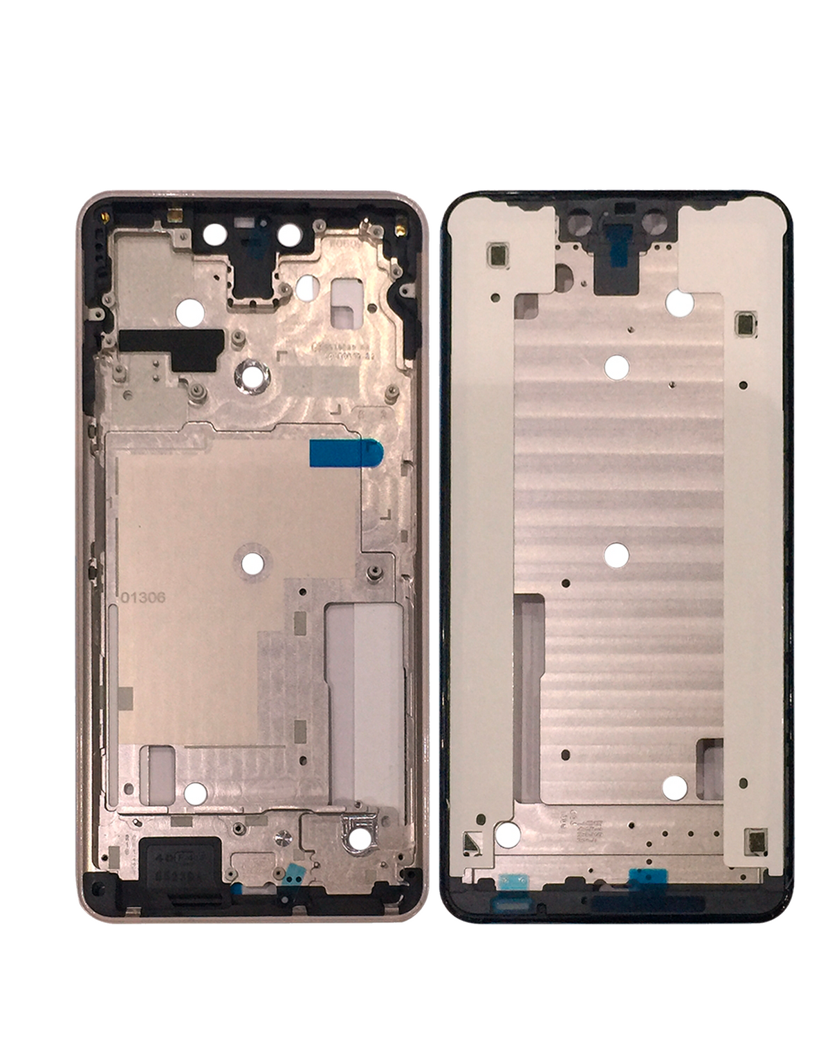 Mid Frame Housing For Google Pixel 3 XL (Pink) - repair component alternate view