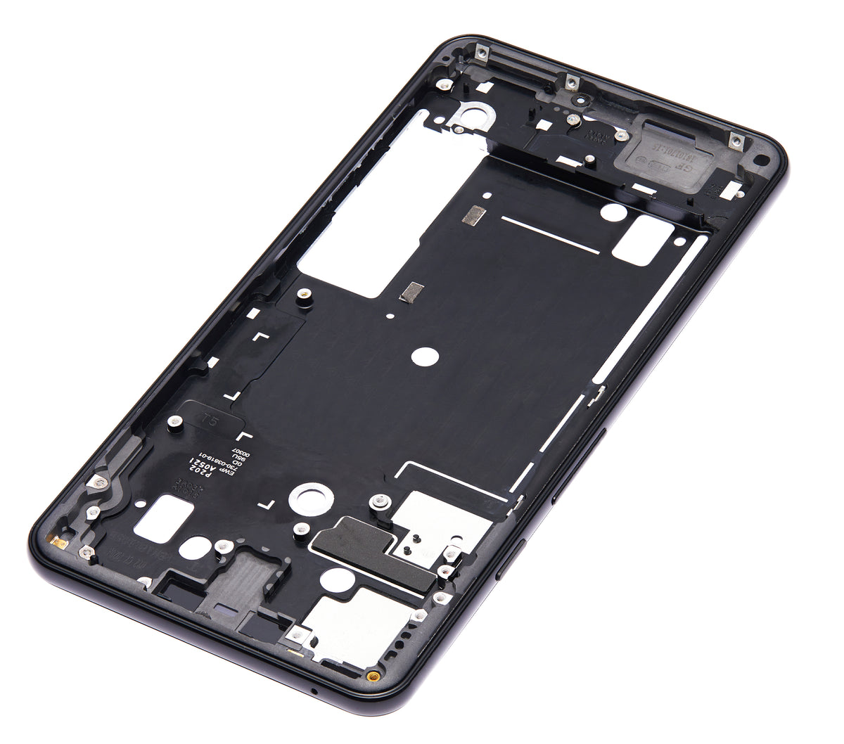 Mid Frame Only For Google Pixel 3 XL (Just Black) - replacement part product view 12