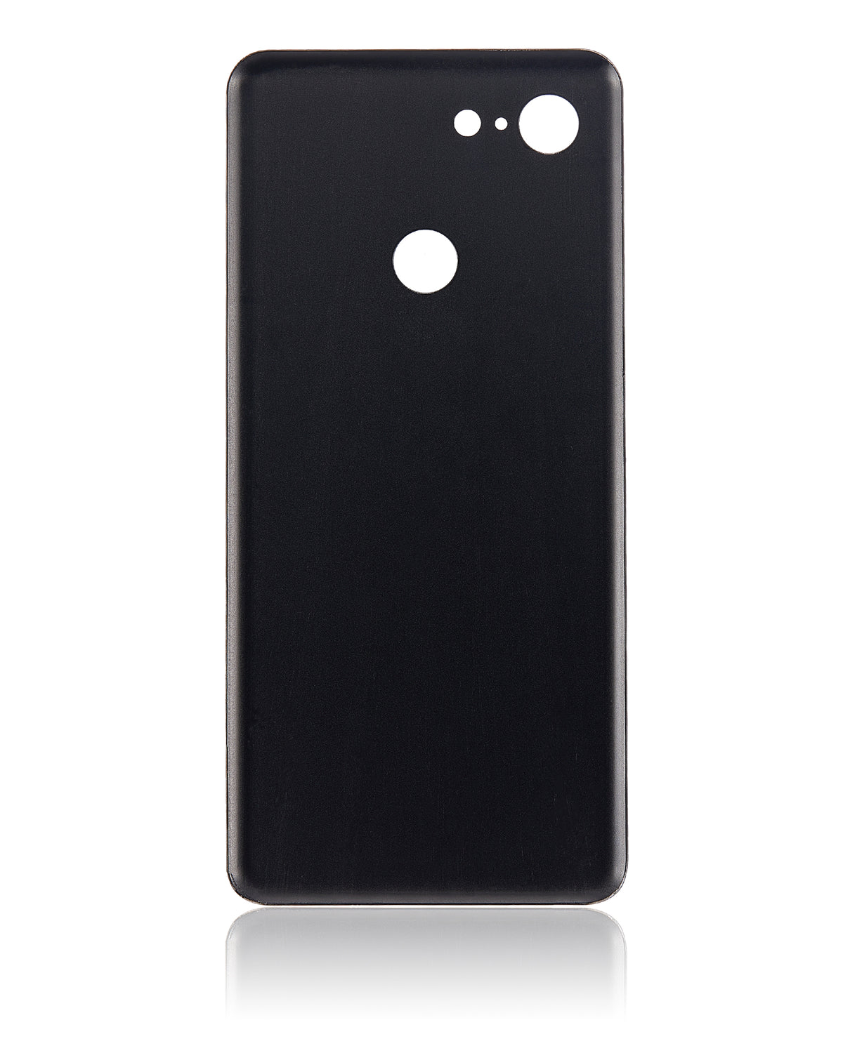 Back cover Glass For Google Pixel 3 (Just Black) - repair component alternate view