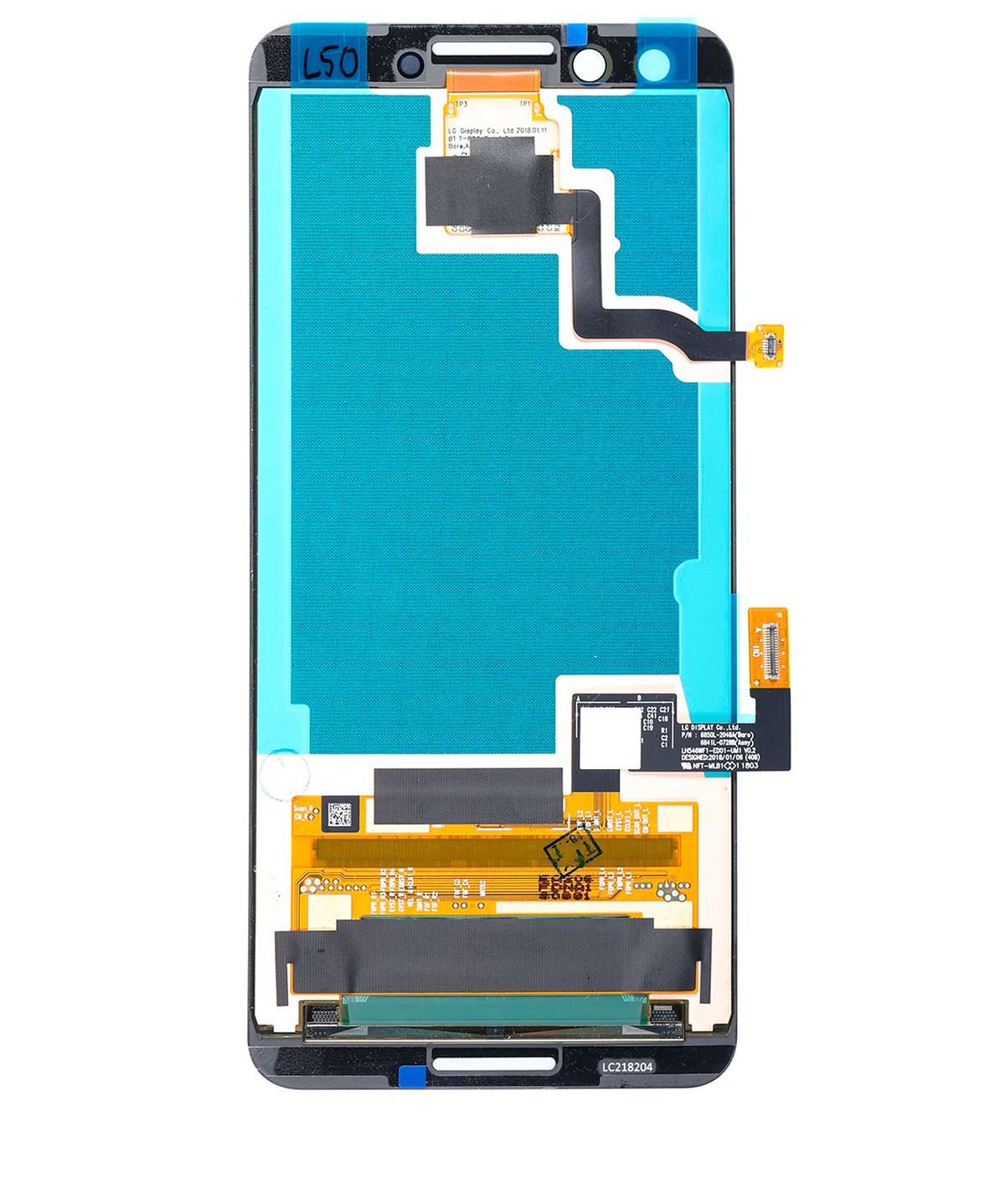 OLED Assembly Without Frame For Google Pixel 3 (Refurbished) (All Colors) - replacement component detail view