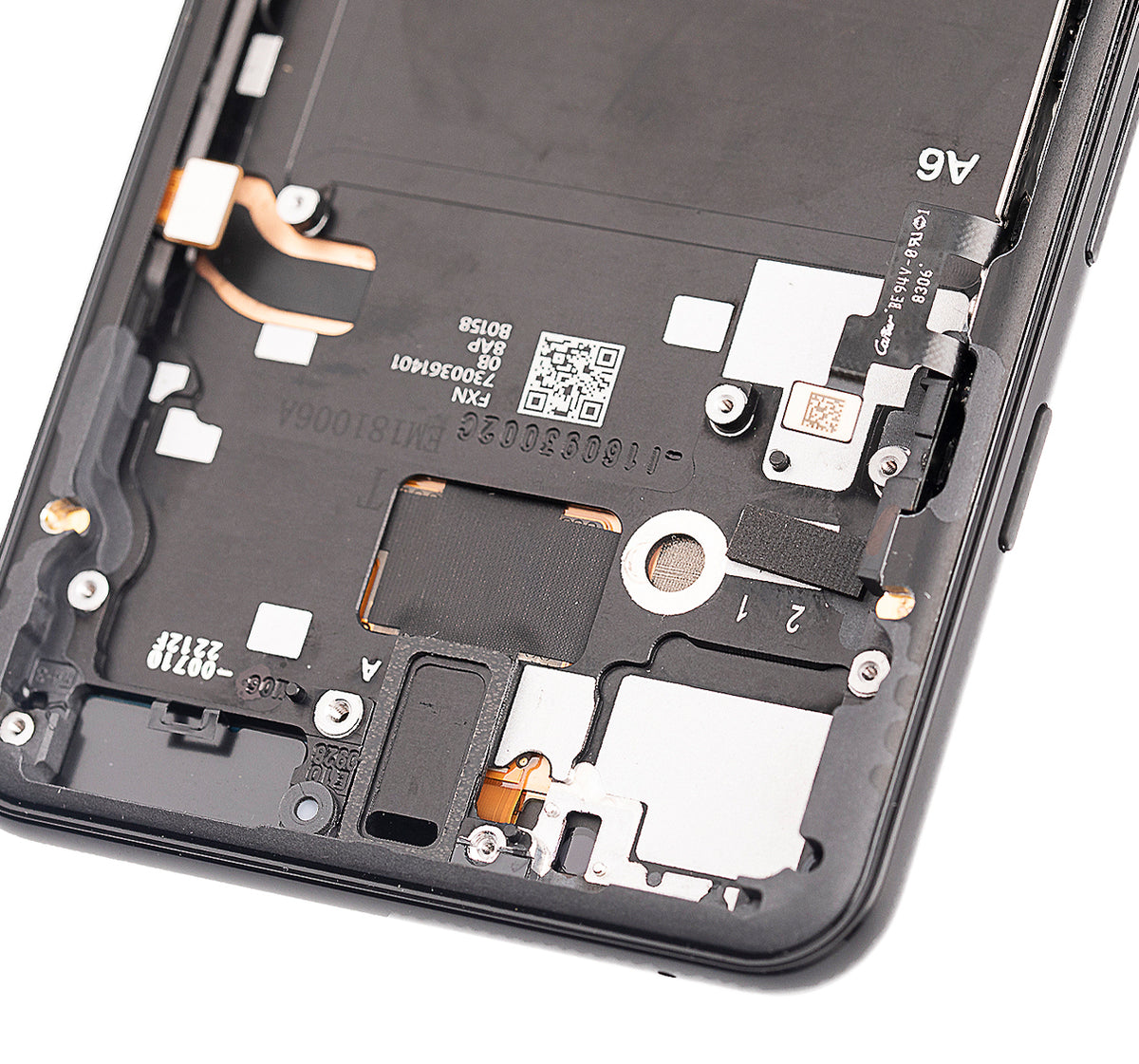 OLED Assembly With Frame For Google Pixel 3 (Refurbished) (Just Black) - replacement part product view 10