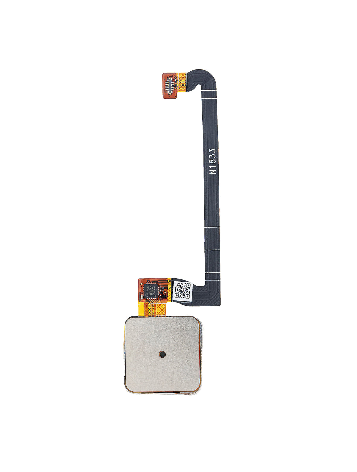 Home Button With Fingerprint Sensor For Google Pixel 3 (Clearly White) - repair component alternate view