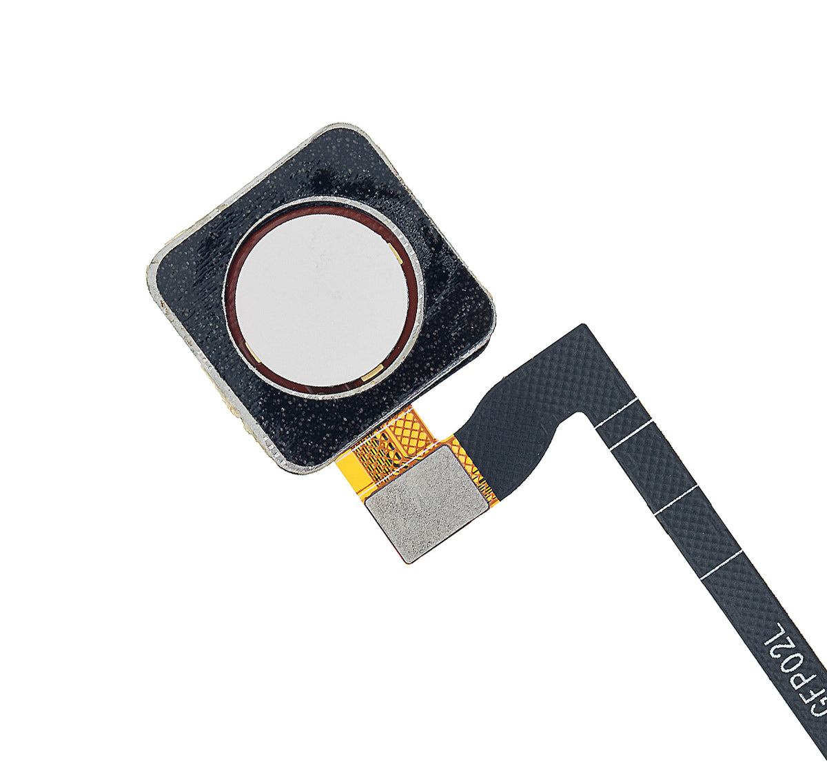 Home Button With Fingerprint Sensor For Google Pixel 3 (Clearly White) - replacement part additional angle