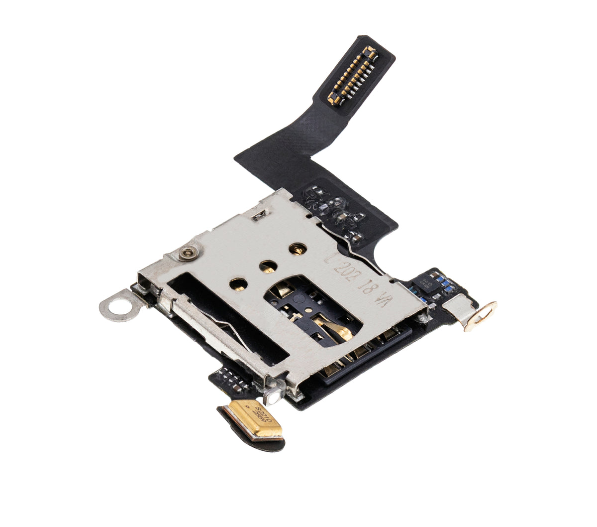 Sim Card Reader For Google Pixel 3 - replacement part additional angle