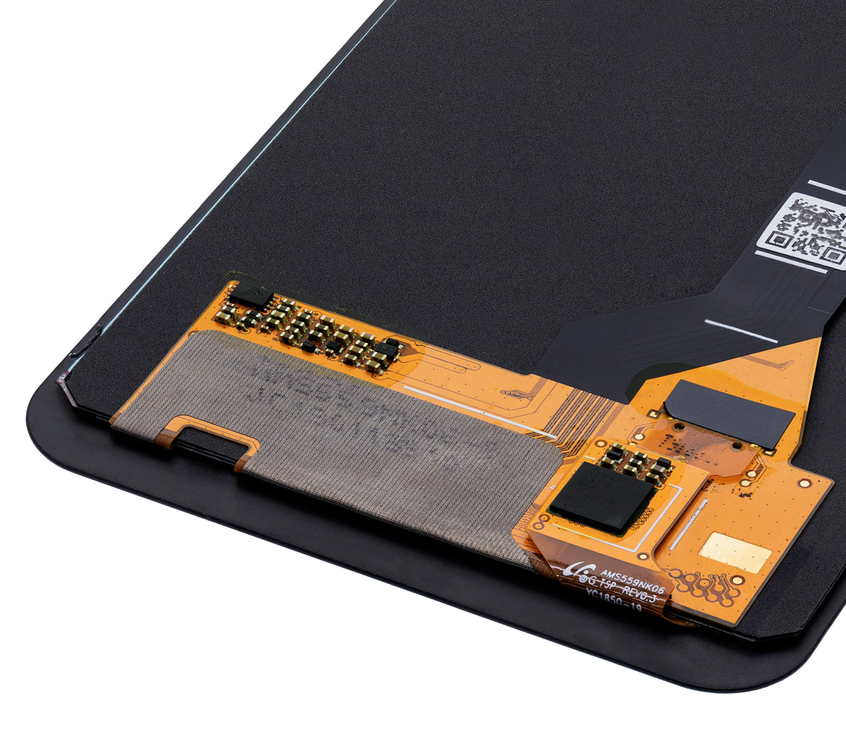 OLED Assembly Without Frame For Google Pixel 3a (Refurbished) (All Colors) - phone repair part close-up
