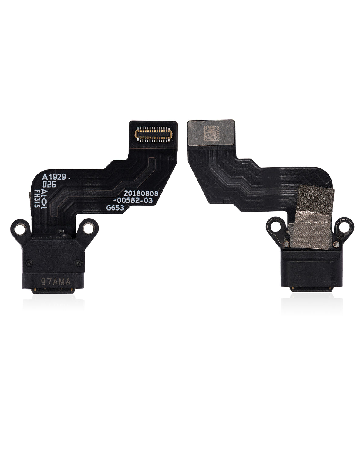 Charging Port Flex Cable For Google Pixel 3A - repair component alternate view