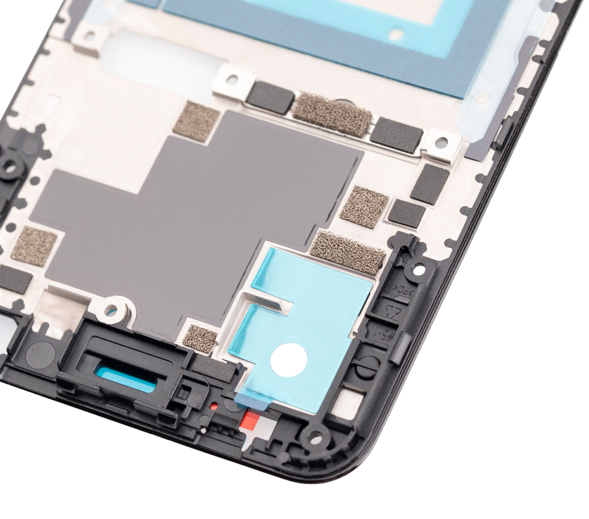 Mid-Frame Housing For Google Pixel 3A (With Small Parts) - replacement component detail view