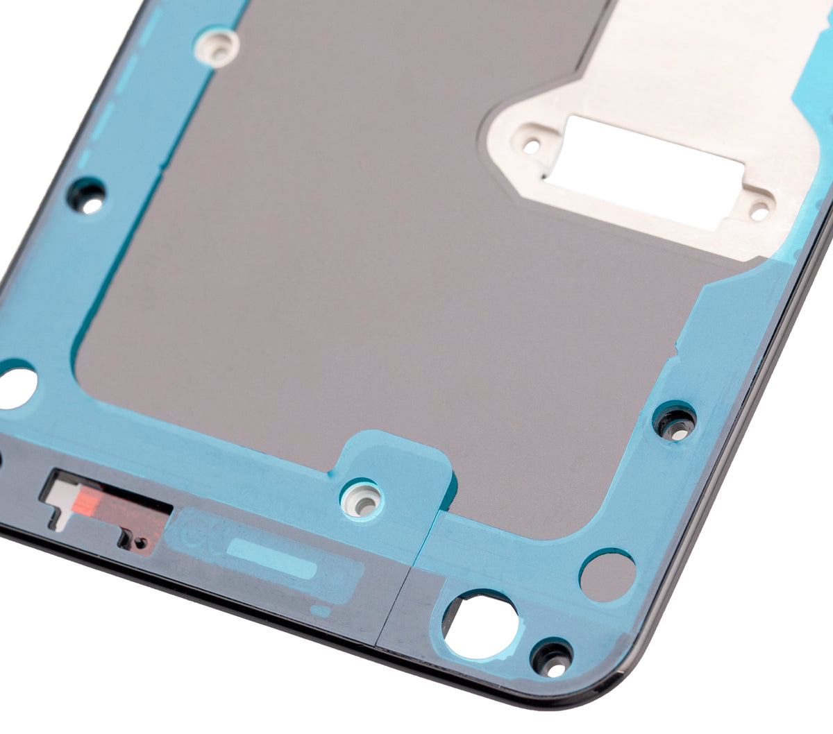 Mid-Frame Housing For Google Pixel 3A (With Small Parts) - repair component detailed angle