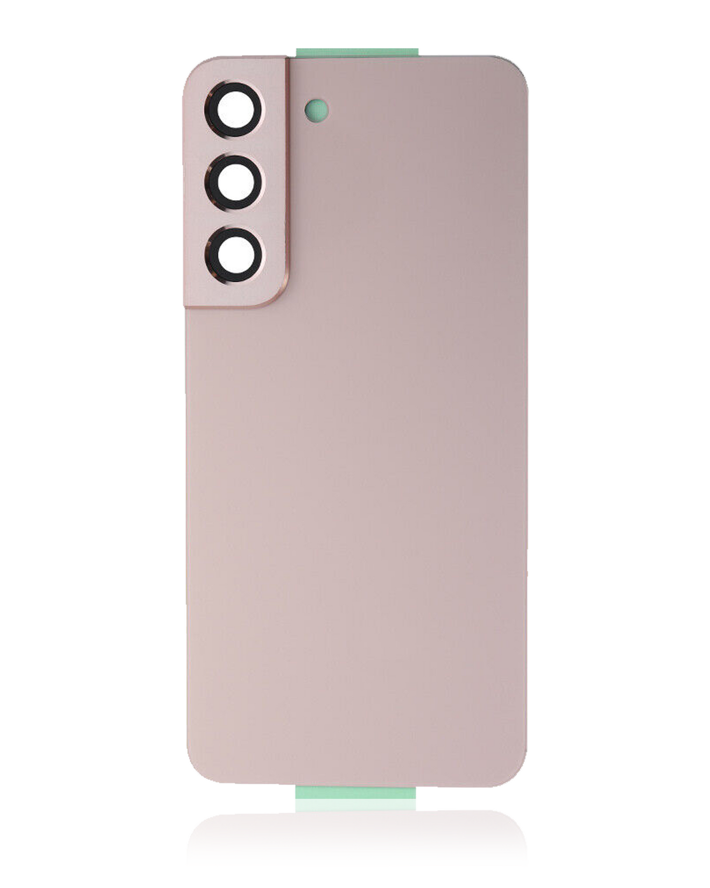 Back Cover Glass With Camera Lens Samsung Galaxy S22 5G (Pink Gold) (Service Pack)