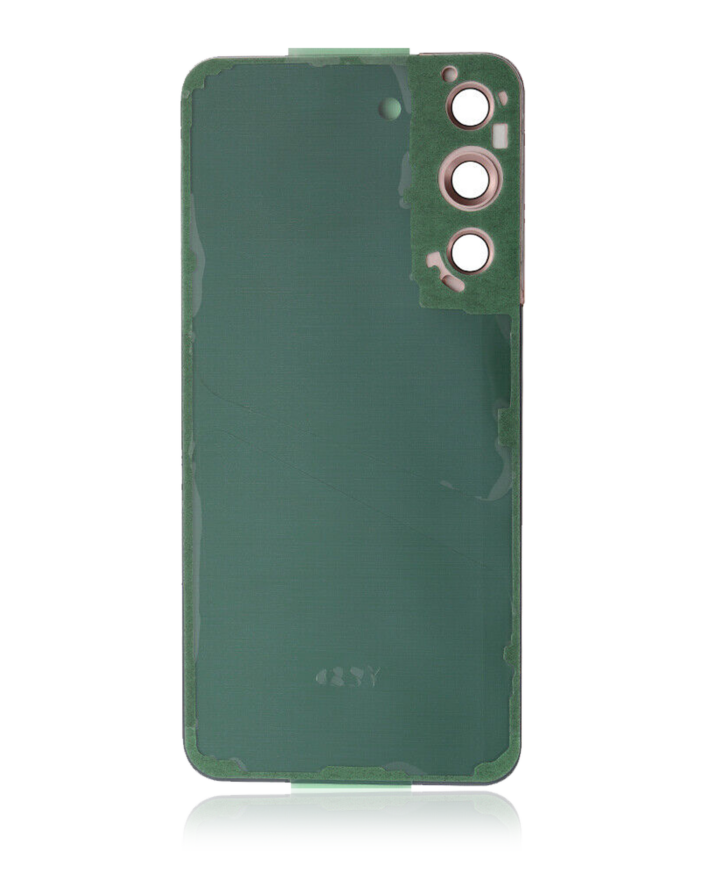 Back Cover Glass With Camera Lens Samsung Galaxy S22 5G (Pink Gold) (Service Pack)