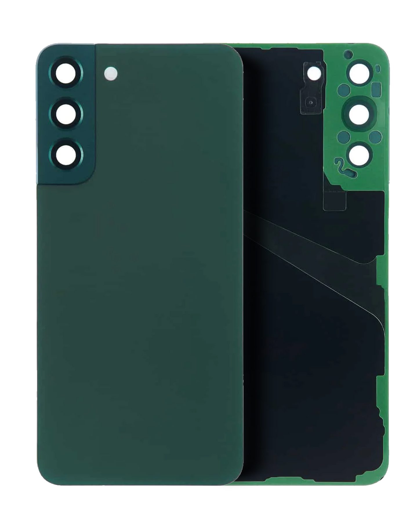 Back Cover Glass With Camera Lens Samsung Galaxy S22 Plus (Service Pack) (Green)