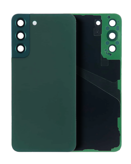 Back Cover Glass With Camera Lens Samsung Galaxy S22 Plus (Service Pack) (Green)