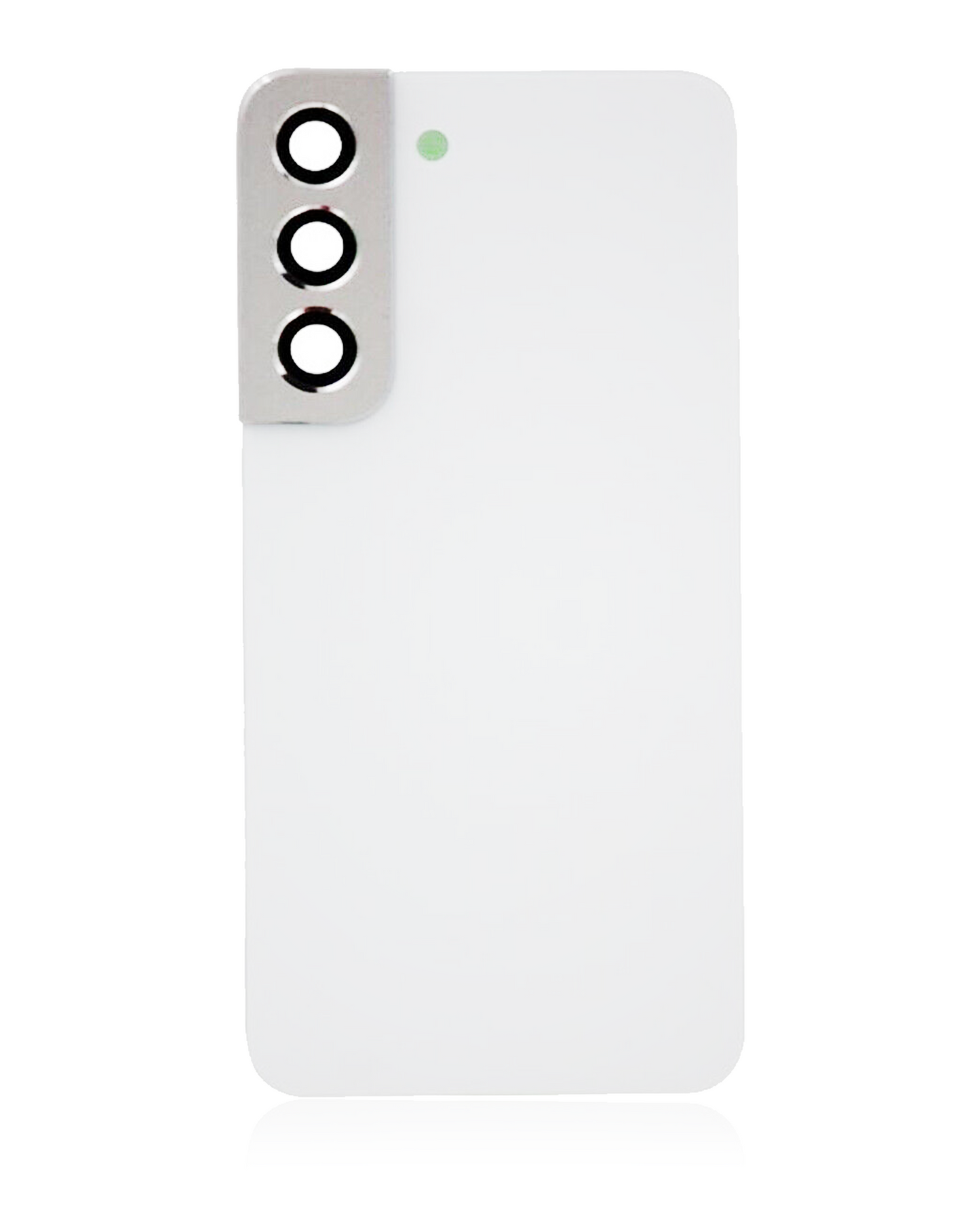 Back Cover Glass With Camera Lens Samsung Galaxy S22 5G (Service Pack) (White)