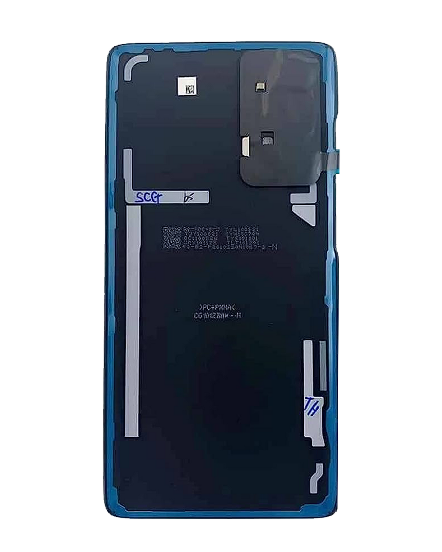 Back Cover Glass With Camera Lens For Samsung Galaxy S20 FE (Service Pack) (Cloud Navy)