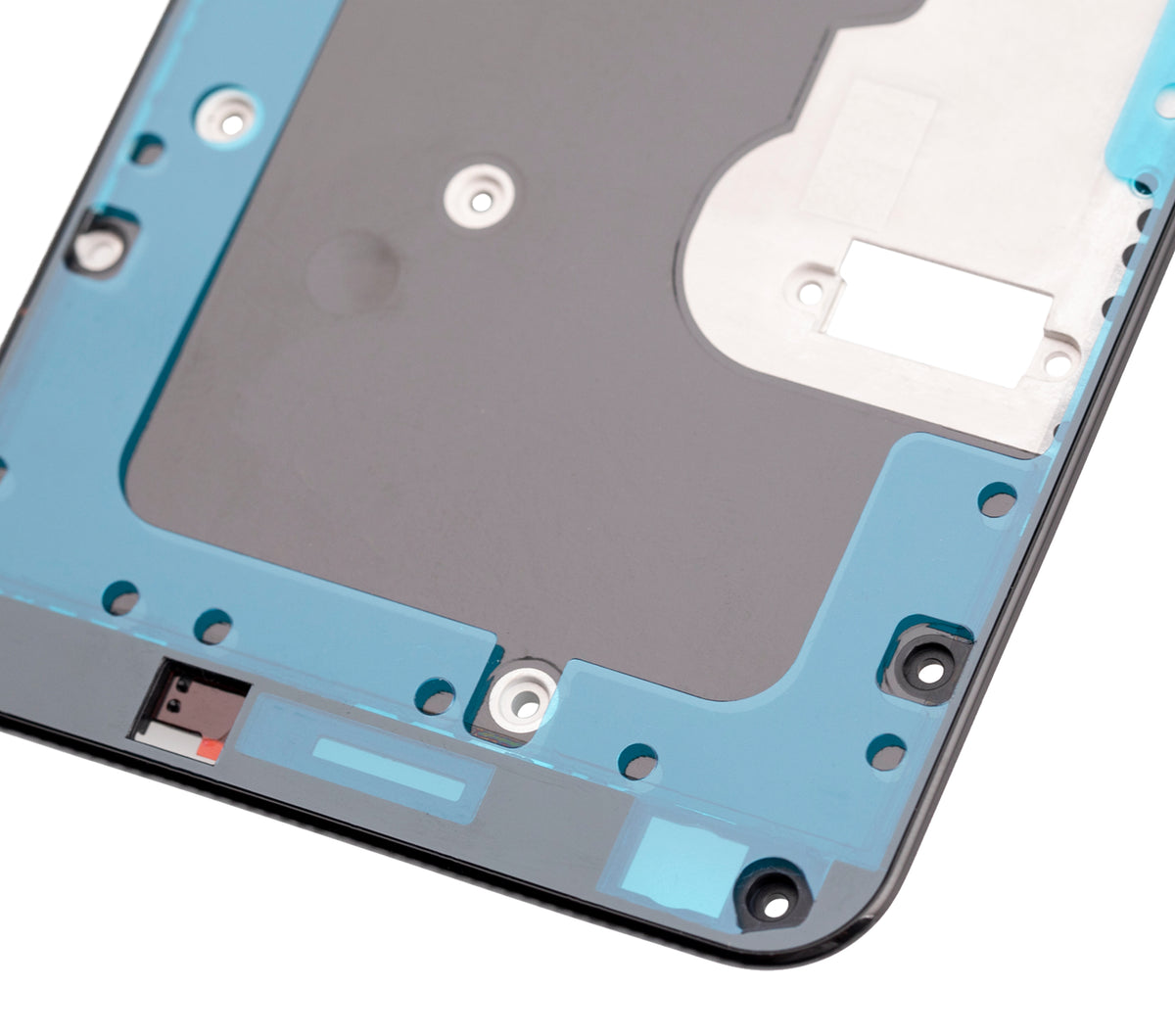 Mid-Frame Housing For Google Pixel 3A XL (With Small Parts) - repair component detailed angle