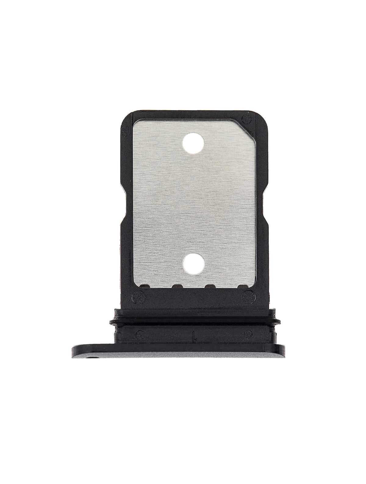 Sim Card Tray For Google Pixel 4 XL (Just Black) - replacement component detail view