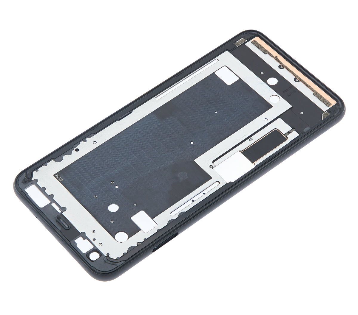 Mid-Frame Housing For Google Pixel 4XL (Pink Power Button) - replacement component detail view