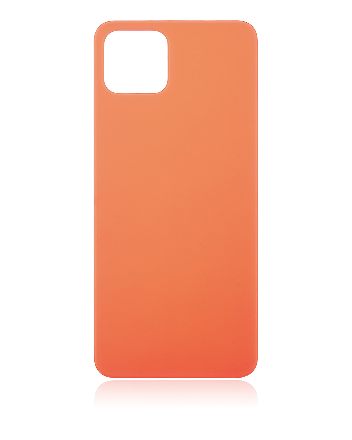 Back cover Glass For Google Pixel 4 (Oh So Orange) - repair component alternate view