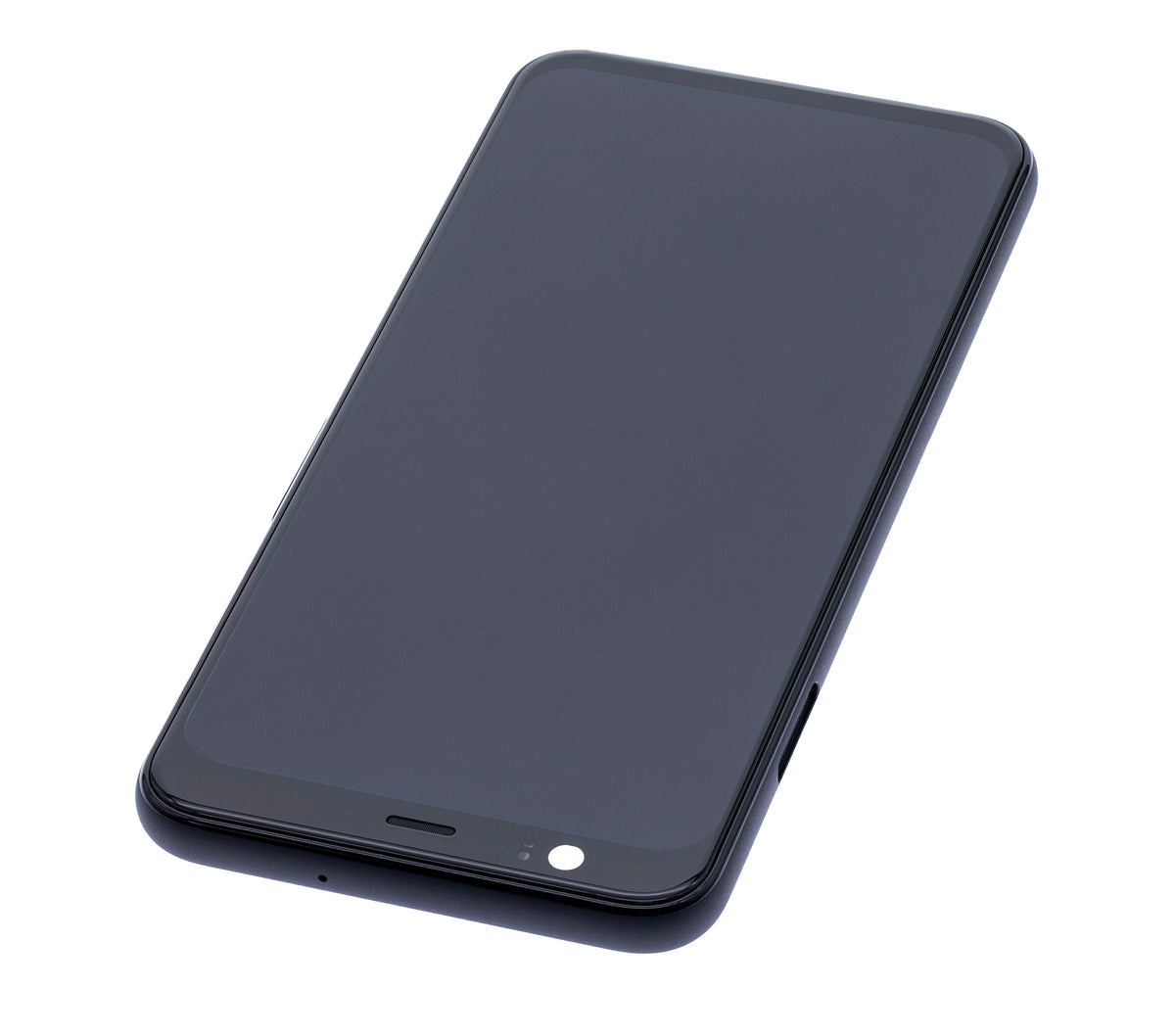 OLED Assembly With Frame For Google Pixel 4 (Refurbished) (Clearly White Power Button) - repair component alternate view