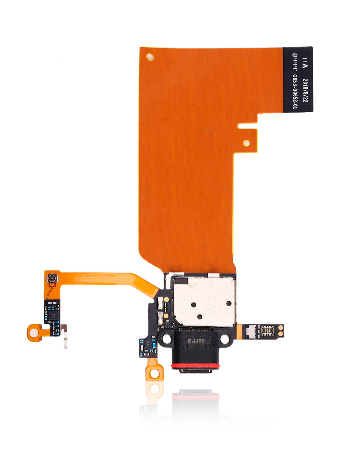 Charging Port Flex Cable For Google Pixel 4 (International Version) - replacement part additional angle