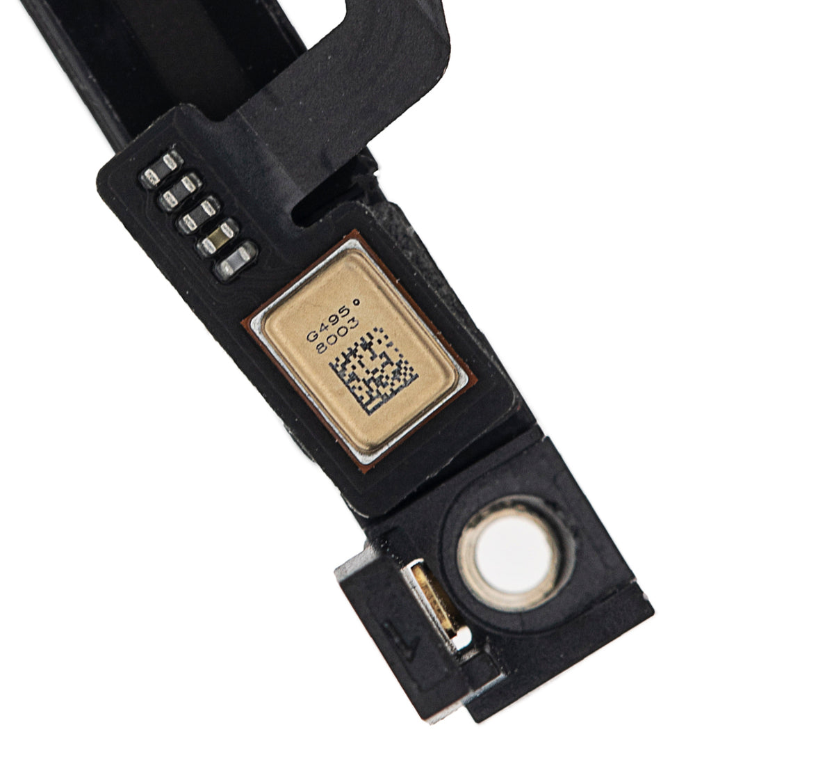 Microphone Flex With Bracket & Mesh For Google Pixel 4 - replacement component detail view
