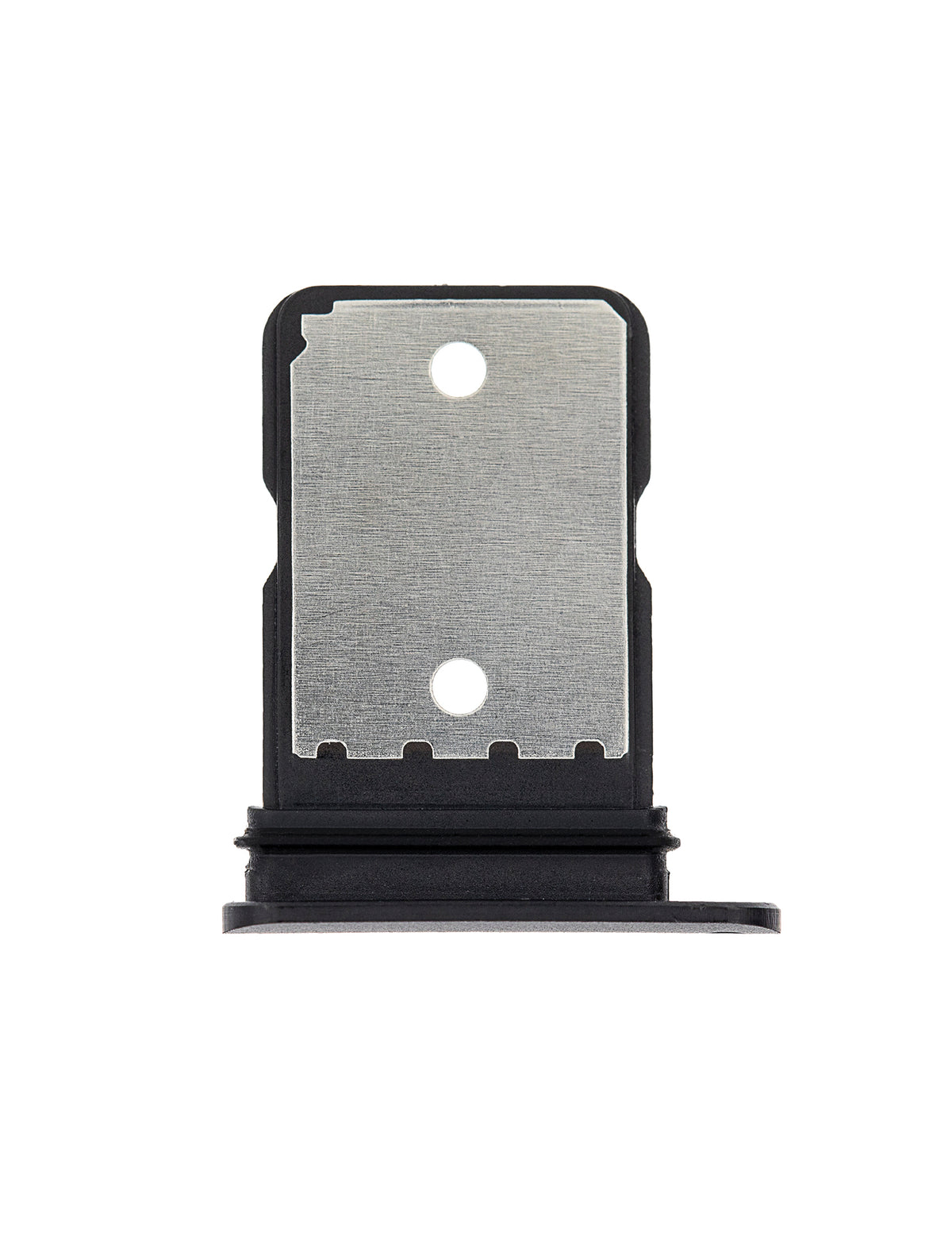 Sim Card Tray For Google Pixel 4 (Just Black) - replacement part additional angle