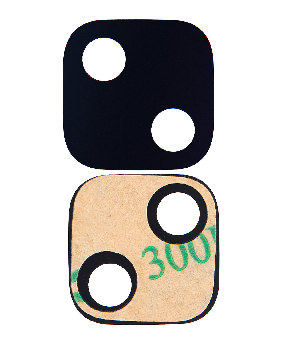 Back Camera Lens (Glass Only) With Adhesive For Google Pixel 4A (10 Pack) - repair component alternate view