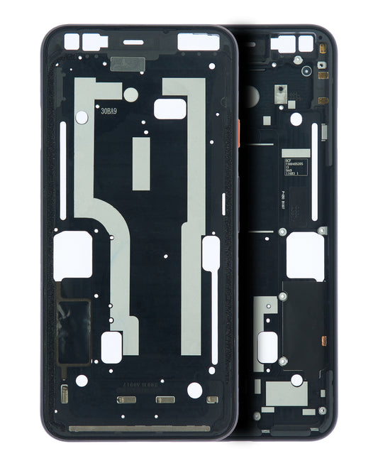 Mid-Frame Housing For Google Pixel 4 (Oh So Orange Power Button) - replacement part product view