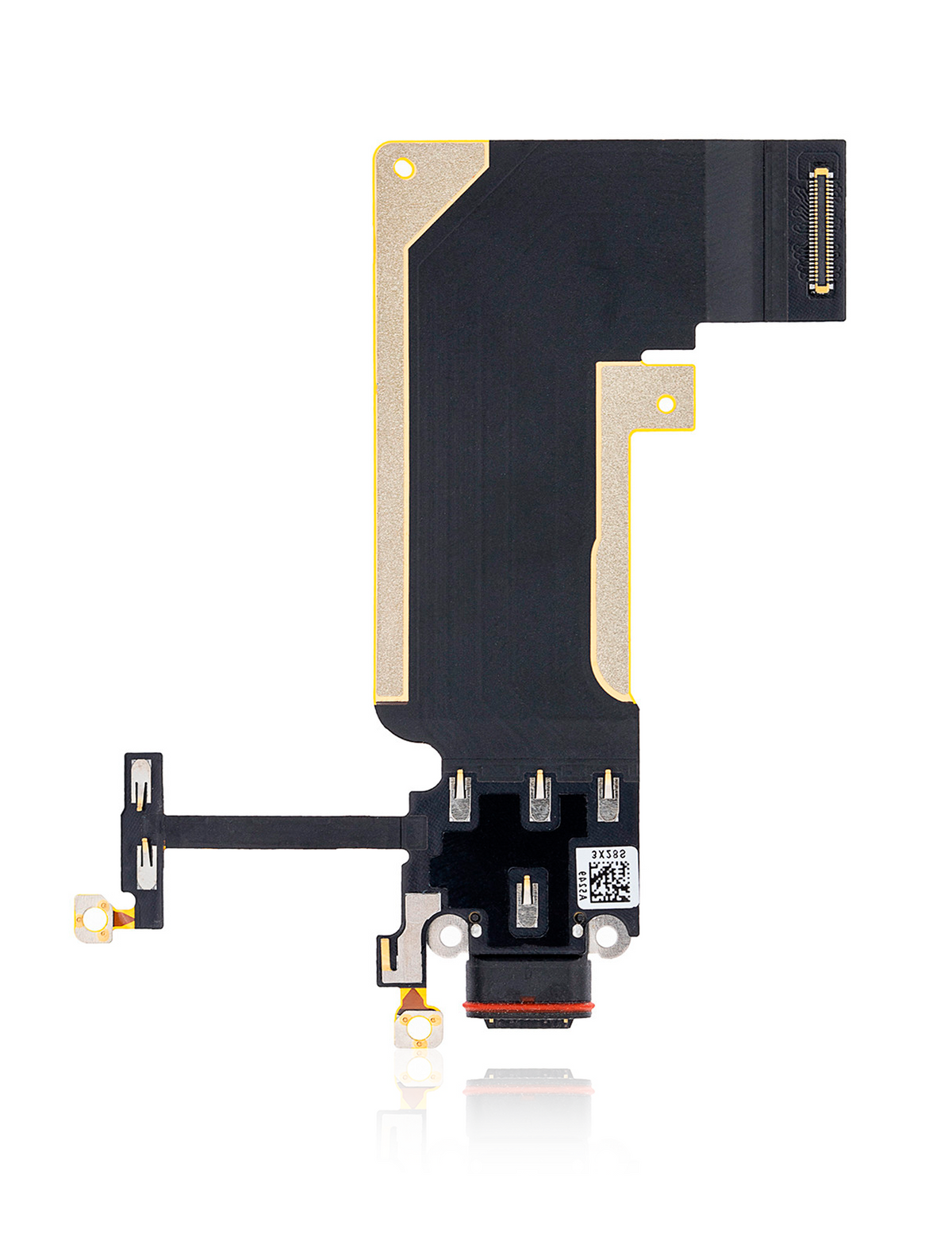 Charging Port With Flex Cable For Google Pixel 4 (US Version) - replacement part additional angle