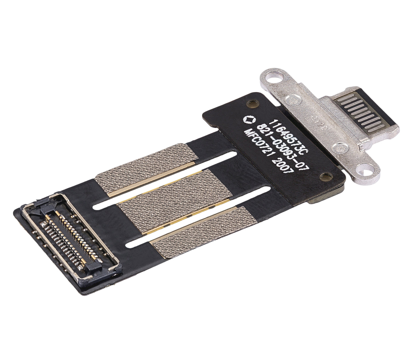 Charging Port Flex Cable For iPad Pro 11" 3rd Gen (2021) / Pro 11" 4th Gen (2022) / iPad Pro 12.9" 5th Gen (2021) / Pro 12.9" 6th Gen (2022) (Space Gr