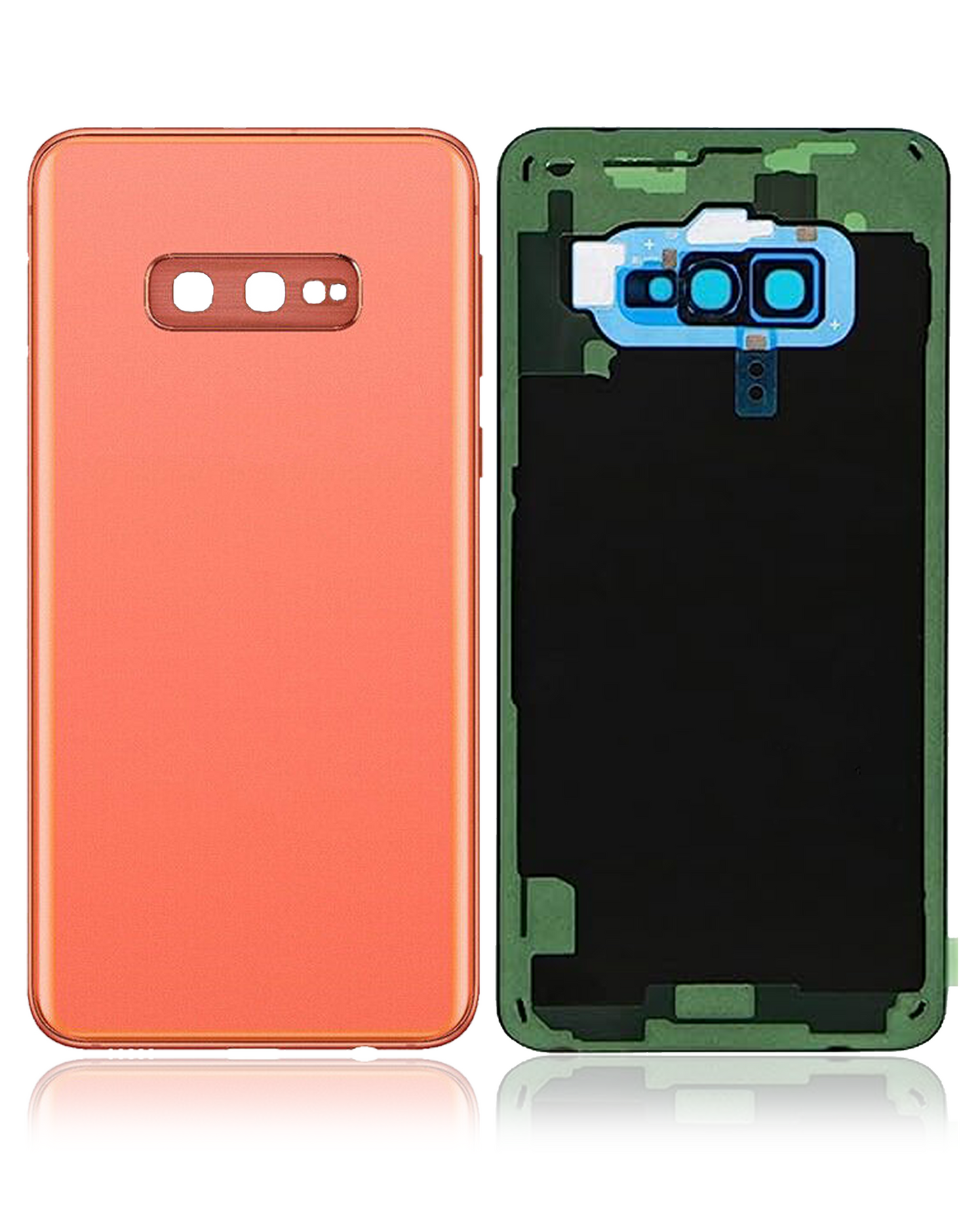 Back cover Glass With Camera Lens For Samsung Galaxy S10E (Service Pack) (Flamingo Pink)
