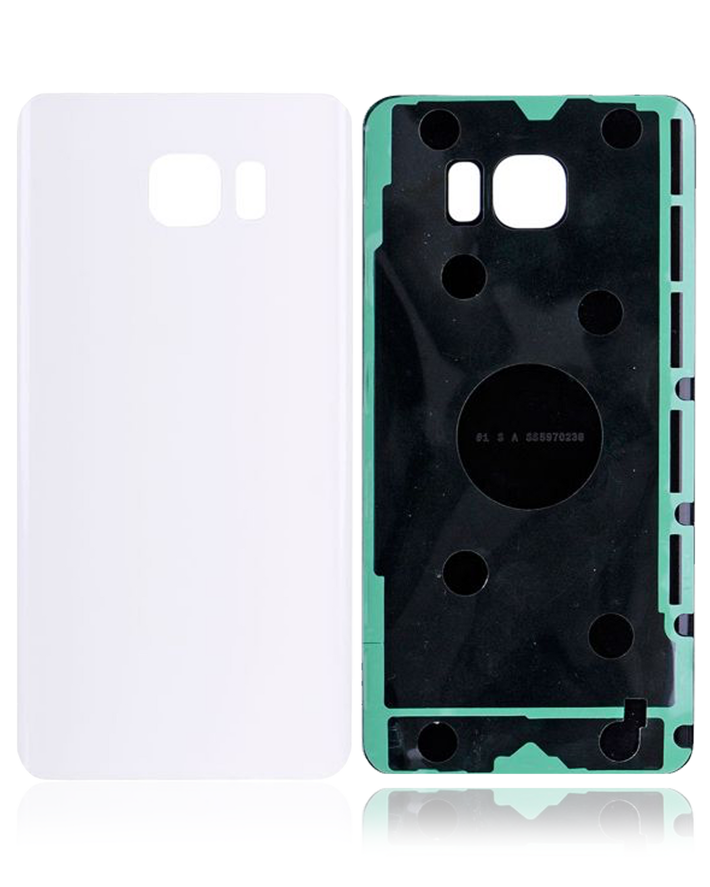 Back Cover Glass For Samsung Galaxy Note 5 (Service Pack) (White Pearl)